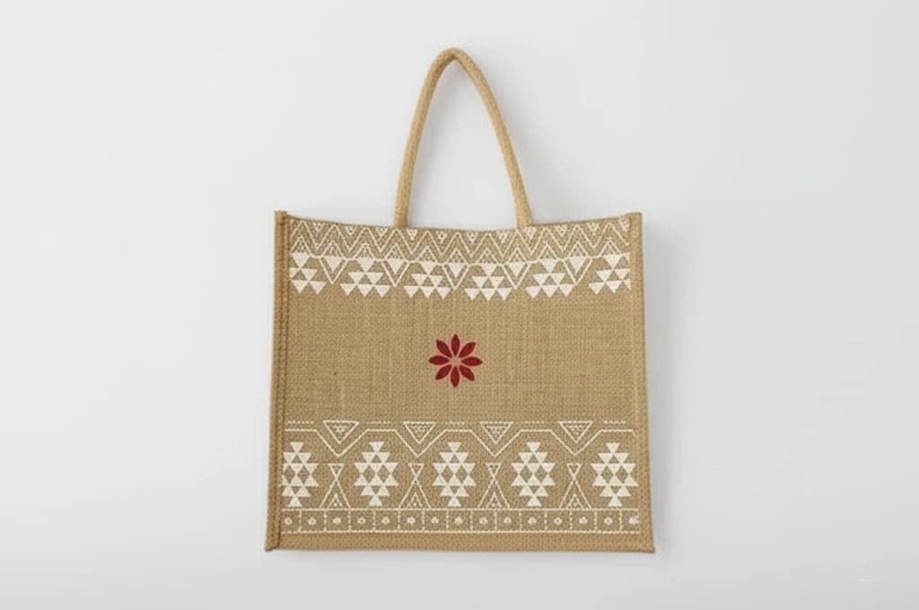 Handcrafted Natural Jute Bag